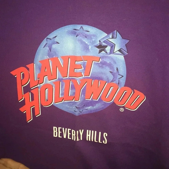 Vintage Planet Hollywood Shirt NWT Rare - Picture 5 of 6